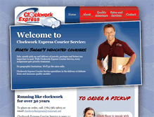 Tablet Screenshot of bostoncouriers.net
